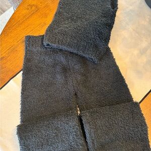 Skims kids cozy set. Tank and Pants. Black. Size 2/3T